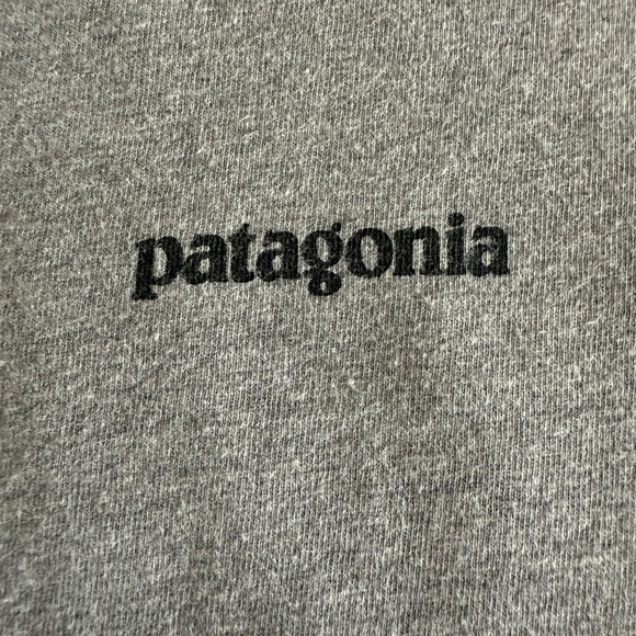 Patagonia Gray Short Sleeve Tee Classic Crew Neck - Picture 3 of 11